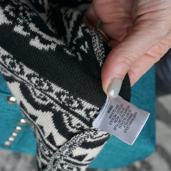 Romeo + Juliet Couture Blk/Wt Open cardigan, S - Picture 2 of 10